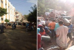 "اسطوانات البوتاجاز" تشعل الإشتباكات بين الأهالي بأبو كبير