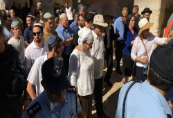 مستوطنون يقتحمون باحات المسجد الأقصى بحماية شرطية كبيرة