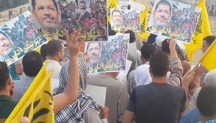 ثوار فاقوس يدشنون تظاهرات"يسقط انقلاب الذل والعار"