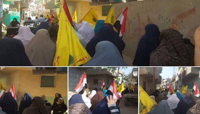 القرين تنتفض في جمعة "يسقط انقلاب الذل والعار"