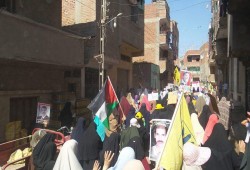 قرية الرئيس مرسي تنتفض رفضا لجرائم الانقلاب