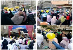 عقب صلاة العيد: مسيرة حاشدة لثوار الهرم وفيصل رفضاً لحكم العسكر