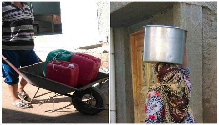 نقص مياه الشرب بالجماليه بالدقهلية تقتل فرحة الأهالى فى أيام عيد الاضحي