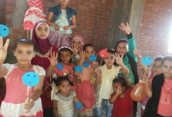 أطفال ضد الانقلاب بالرحمانية يهنئون الرئيس مرسي بعيد الأضحى