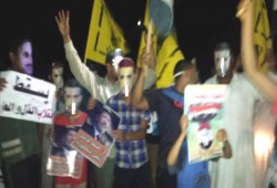 وقفة احتجاجية لثوار الدلنجات بالبحيرة دعماً لصمود المعتقلين