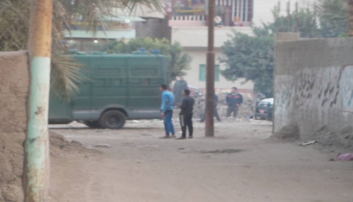 أمن الشرقية يقتحم القرين بعد مسيرة رافضة للانقلاب