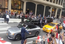 بالفيديو.. حشد طائفي وحملات مدفوعة الأجر لاستقبال السيسي في أميركا