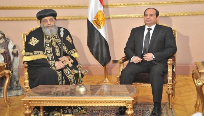 شباب أقباط: الكنيسة تدعم فاشي عسكري وتحشد لتهلل للأصنام