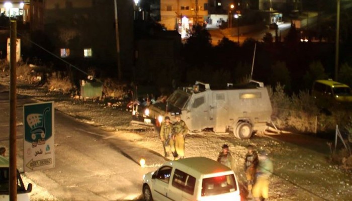 الاحتلال الصهيونى يقتحم جنين ويستجوب مواطنين