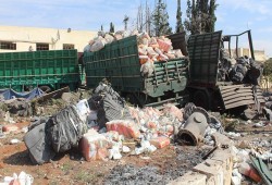 قطر تدين "بشدة" قصف قافلة مساعدات بسوريا وتعتبره "انتهاكا للقانون الإنساني"