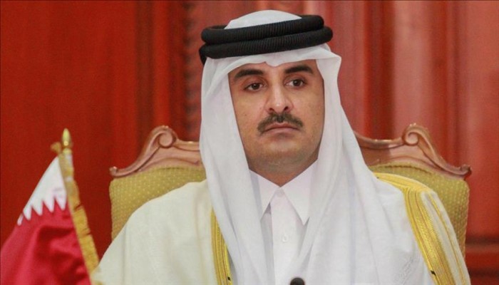 أمير قطر يهاجم الأمم المتحدة ويدين تخاذلها عن أحداث غزة وسوريا وليبيا