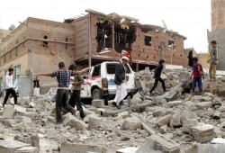 19 قتيلا و77 جريحا في غارة للتحالف بالحديدة غربي اليمن