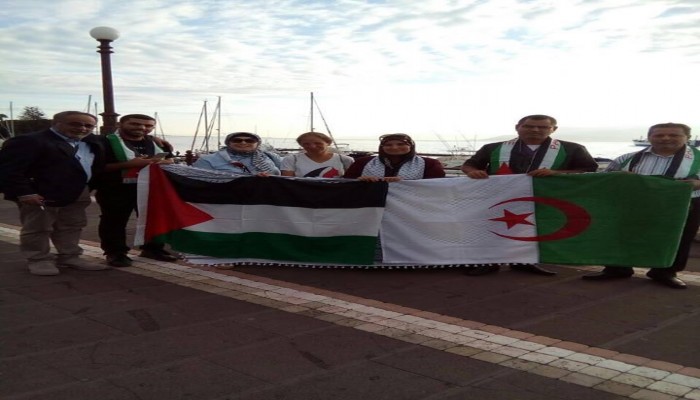 "زيتونة" في صقلية استعدادًا للانطلاق لغزة