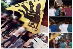 شباب كفر الدوار في مسيرة حاشدة ضد جرائم العسكر