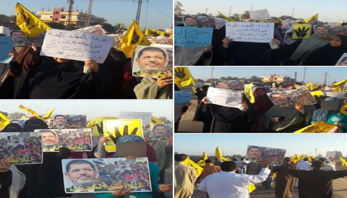 ثوار فاقوس بالشرقية يواصلون التظاهر في ثان أيام "حق الغلابة"