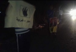 فعالية ليلية لثوار قطور بالغربية تنادي بعودة الشرعية