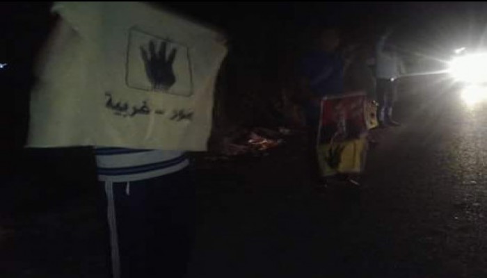 فعالية ليلية لثوار قطور بالغربية تنادي بعودة الشرعية