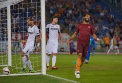 صلاح يسجل وروما يتفوق برباعية على استرا جيورجيو