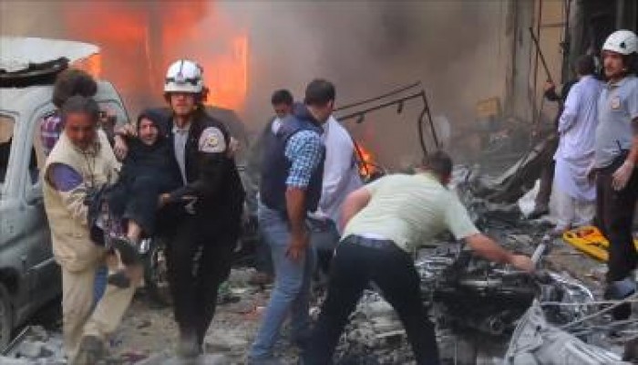 الروس يواصلون دك حلب ويرسلون مزيدا من الطائرات لسوريا