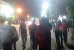 شباب كفر الدوار بالبحيرة ينظمون مسيرة ضد جرائم العسكر