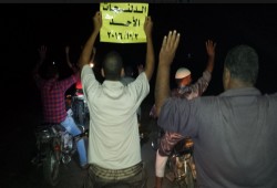 مسيرة دراجات بخارية بالدلنجات تطالب بالإفراج عن المعتقلين