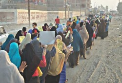 مسيرة حاشدة لثوار منيا القمح تنديدا بالانقلاب العسكري واعتقال الشباب