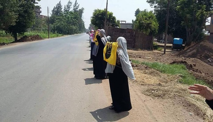 أحرار الدلنجات يواصلون مظاهرات "غضب الغلابه قادم"