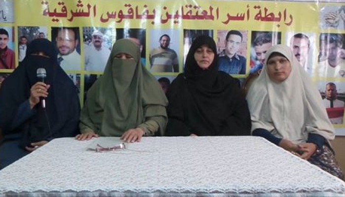 أسر معتقلى فاقوس بالشرقية تستنكر الأحكام العسكرية الصادرة بحق ذويهم