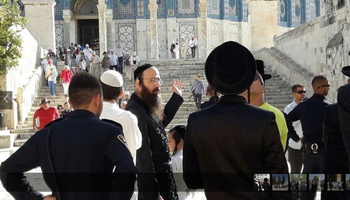 مستوطنون يقتحمون المسجد الأقصى