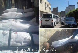 دفن 52 جثة من ضحايا مركب رشيد بمقابر الصدقة بالبحيرة