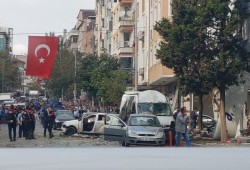 ثمانية جرحى بانفجار سيارة مفخخة في مركز للشرطة بإسطنبول