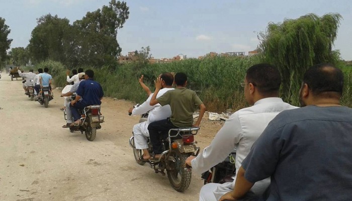 عدة تظاهرات بالدقهلية تنديدا بمجازر العسكر فى حق الشعب المصرى