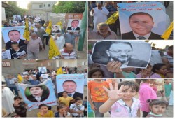 ثوار بليطم بكفر الشيخ يرفعون صور الشهداء في ذكرى 6 أكتوبر