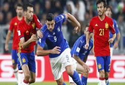 التعادل الإيجابي يحسم قمة إيطاليا وإسبانيا (فيديو)