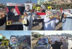 ثوار الحسينية بالشرقية يدشنون من قلب المدينة تظاهرات"أوقفوا الإعدامات"