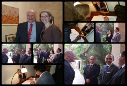 "إسرائيل في مصر": السفارة تشكر المُعزين في بيريز من المصريين والأجانب