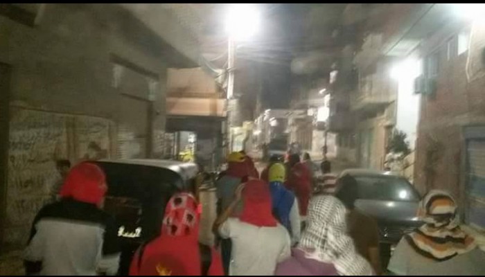 ليلة ثورية غاضبة لشباب الثورة بأبو حماد بالشرقية تطالب برحيل العسكر