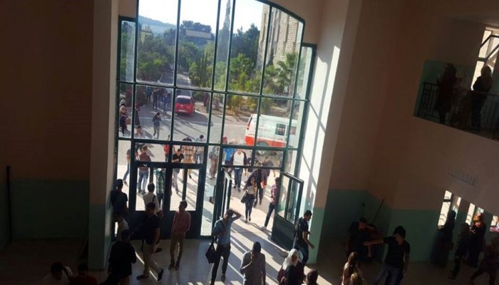 55 إصابة في اقتحام الاحتلال جامعة القدس في أبو ديس