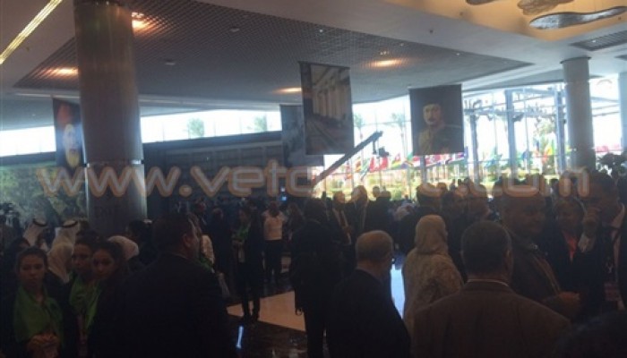 نحس السيسي... حريق هائل فى مقر احتفالية الانقلاب بمرور 150 عام على البرلمان