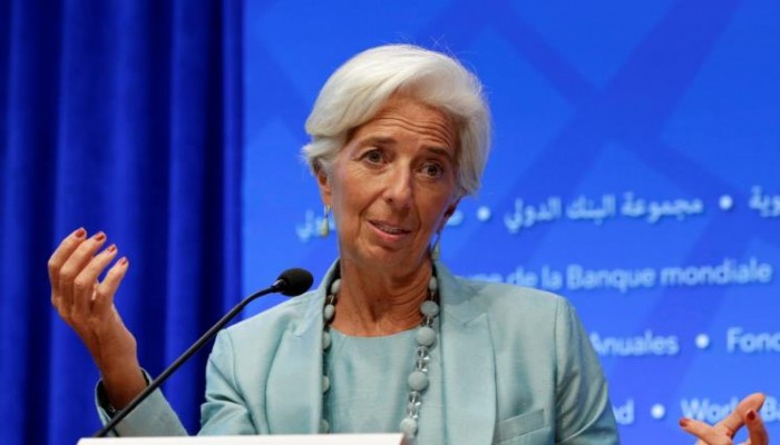 "لاجارد" تؤكد عزم الانقلاب تعويم الجنيه المصري