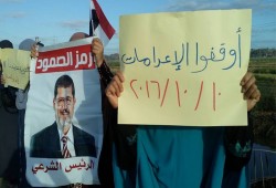 سلسلة بشرية لحرائر أم الرضا بدمياط للمطالبة بإيقاف أحكام الإعدام