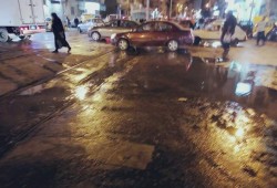 غرق شوارع فلمينج بالإسكندرية بمياه الصرف.. وسط تجاهل مسؤولي الانقلاب