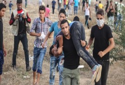 استشهاد طفل برصاص الاحتلال شرق خانيونس بقطاع غزة