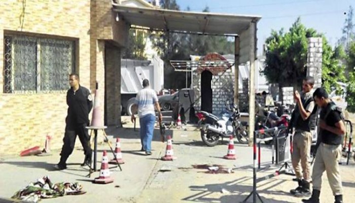 مقتل  10 جنود وإصابة 6 آخرين في هجوم على كمين أمني بشمال سيناء