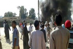 مواطنون يقطعون طريق مصر– أسوان احتجاجًا على انقطاع المياه بقنا