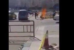 تفاصيل حادثة إشعال مواطن النار في نفسه بالإسكندرية