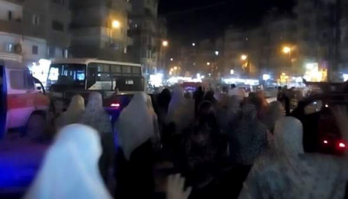 ثوار غبريال بالإسكندرية ينددون بالإعتداء على معتقلي برج العرب