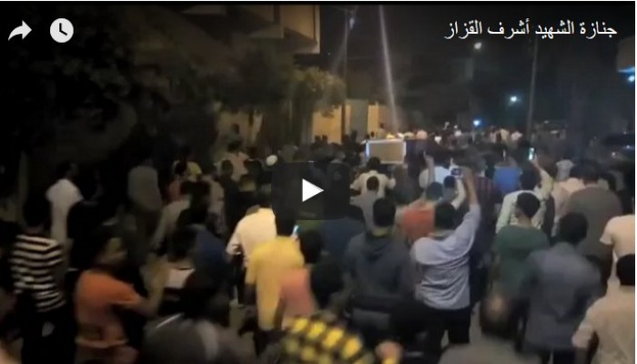 أهالي كرداسة يشيعون جنازة الشهيد "أشرف القزاز"