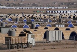 الأمم المتحدة تشرع ببناء مخيم لاستقبال النازحين من الموصل