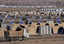 الأمم المتحدة تشرع ببناء مخيم لاستقبال النازحين من الموصل